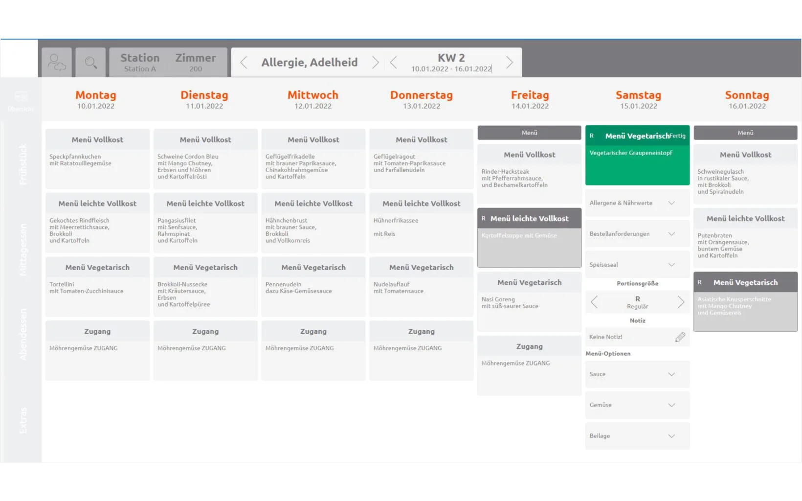 DigiMenu – Benutzerfreundliche Oberfläche DigiMenu - Benutzerfreundliche Oberfläche